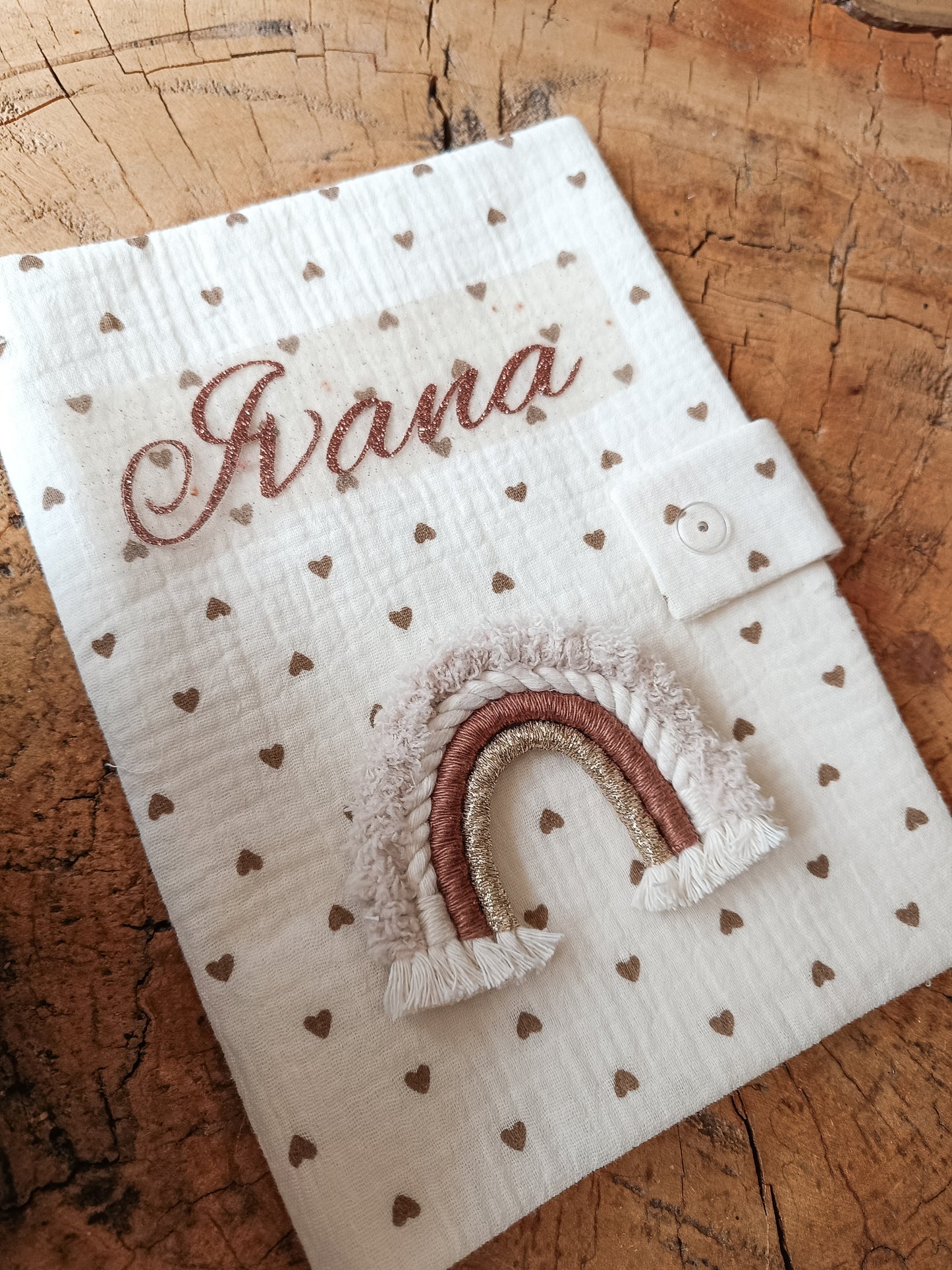 carnet Eden bloom petit cœur série limitée