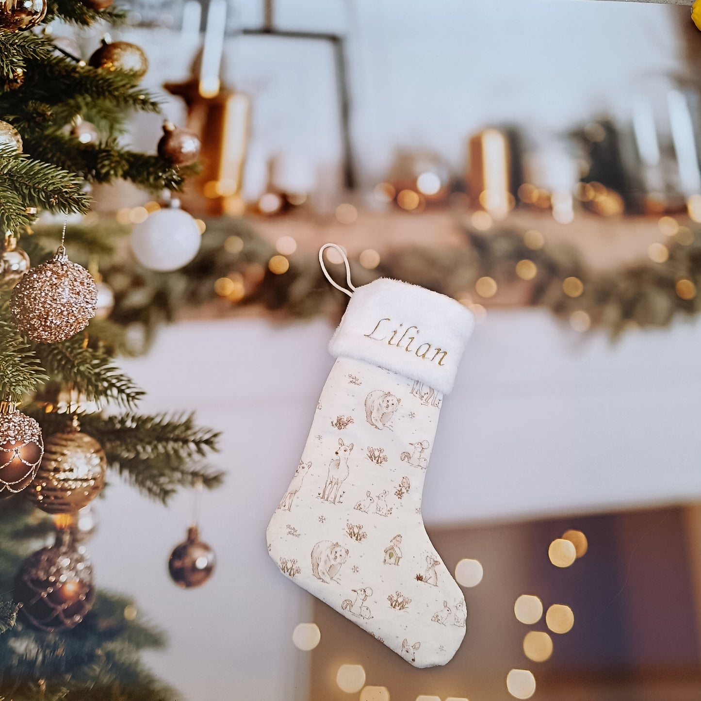 BOTTE DE NOEL Forêt enchantée
