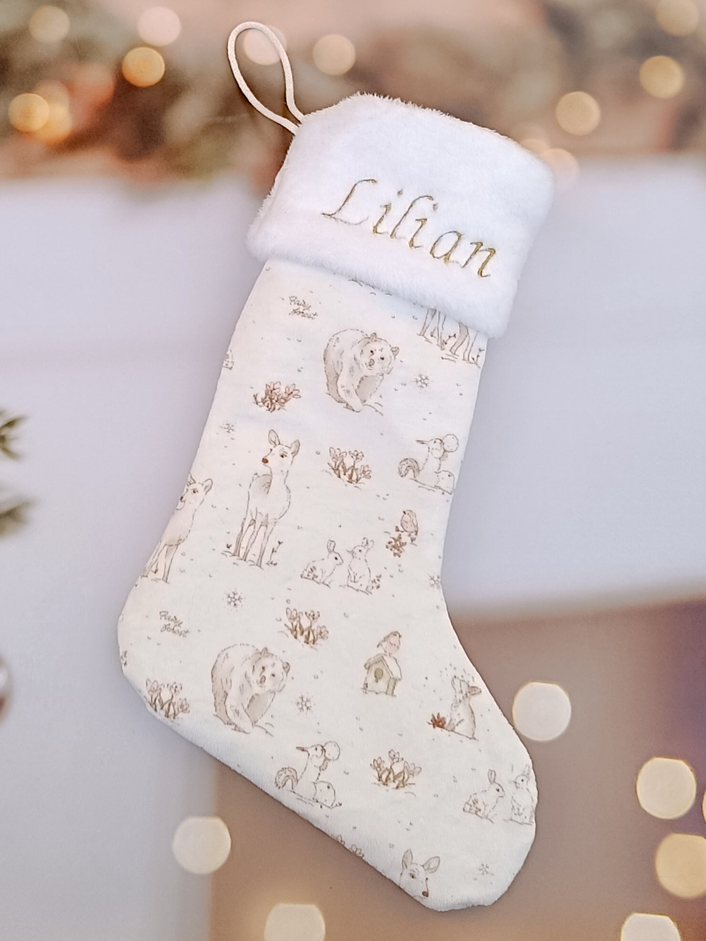 BOTTE DE NOEL Forêt enchantée