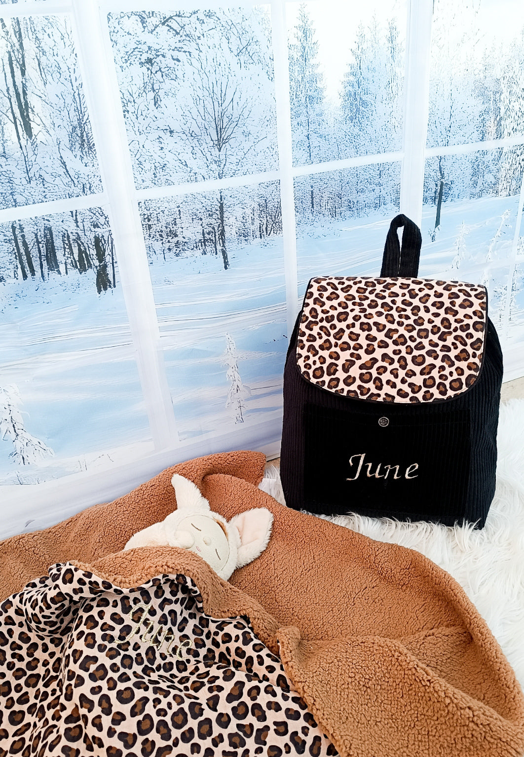 Sac velours graou🐆