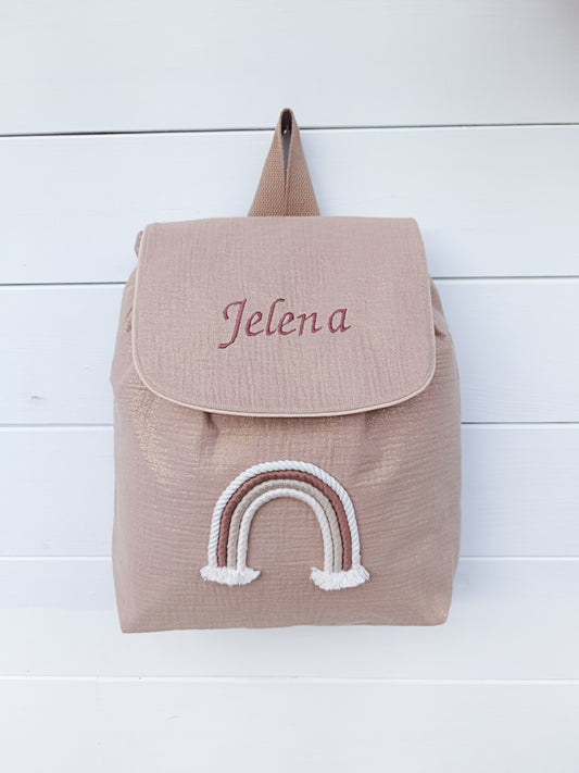 Sac eden taupe irisé